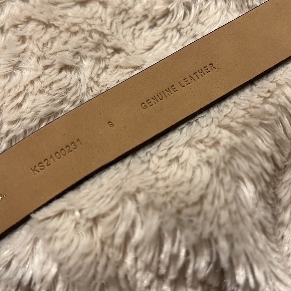 KATE SPADE ♠️ Pink Sugar Spade Thin Belt - Picture 7 of 9